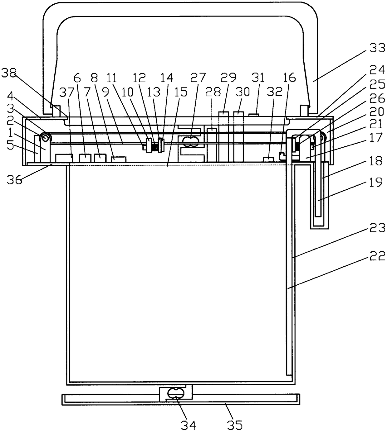 Intelligent packaging and account-settlement shopping basket, intelligent packaging and account-settlement shopping system and use method of system