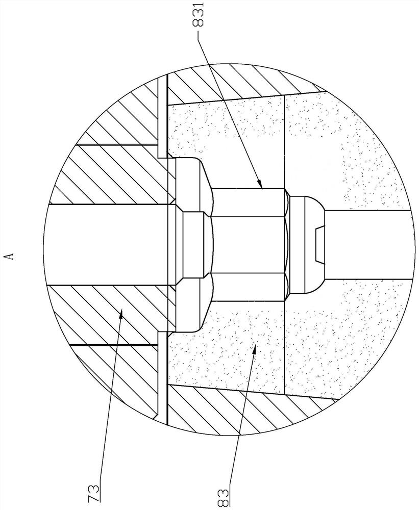 Cap nut forming process and forming device