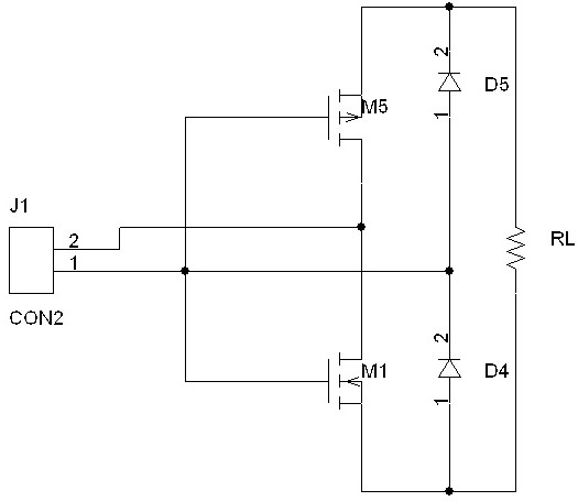 Reverse connection prevention circuit