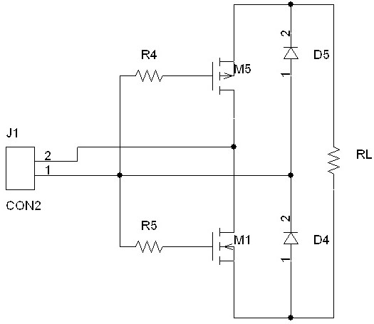 Reverse connection prevention circuit
