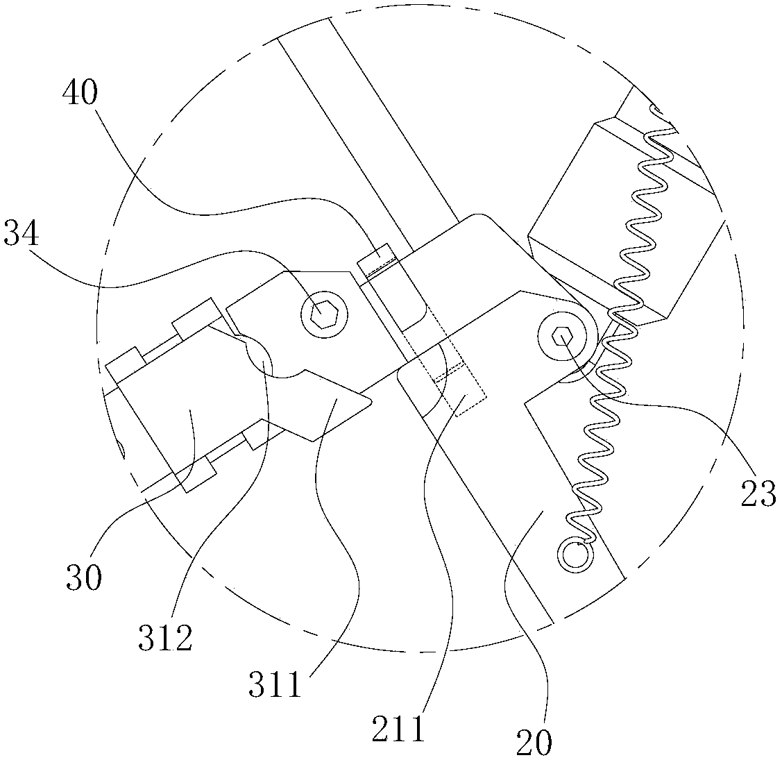 Folding bike frame and frame folding method