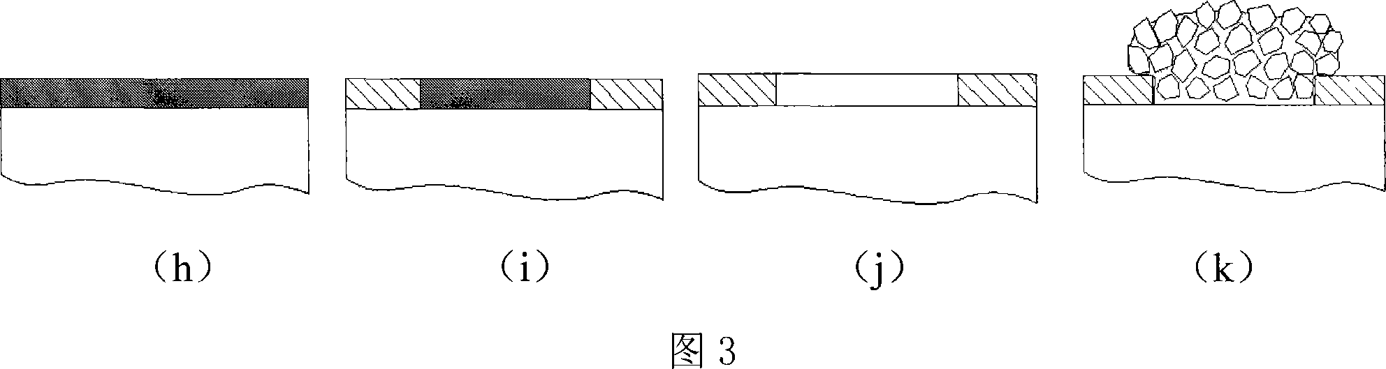 Production of optimized controllable arranged electroplating tool of three-dimensional abrasive laminated