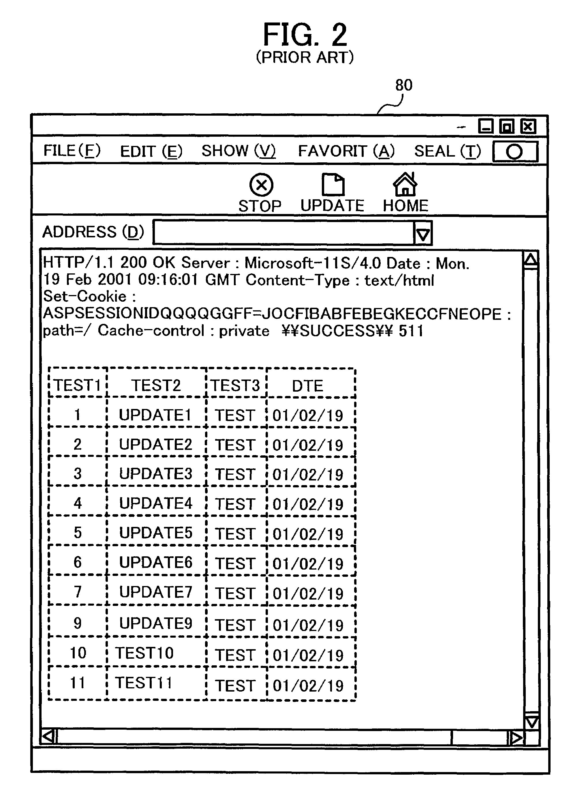 Method and apparatus for data retrieval from data server using a socket communications program