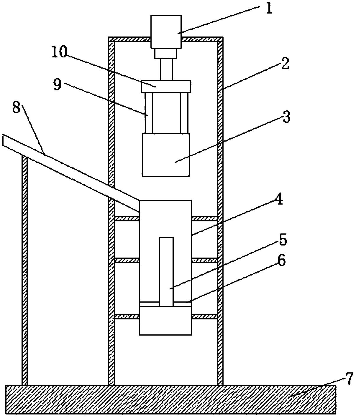 Cutting device for fruit processing