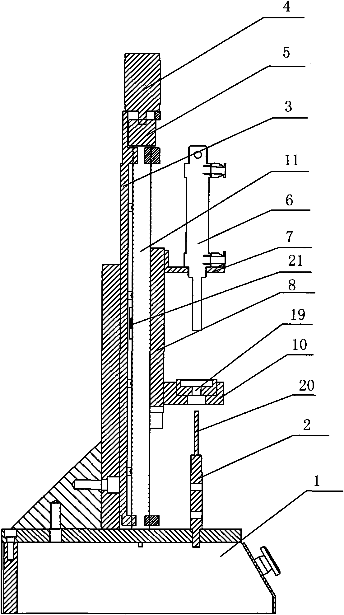 Automatic testing device of performance of electromagnet for valve