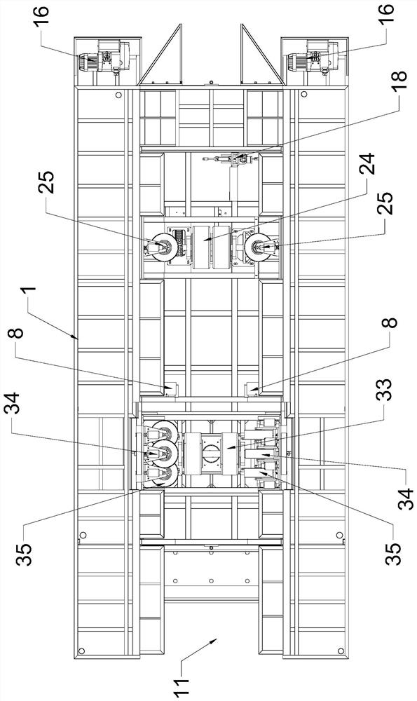 A track construction vehicle