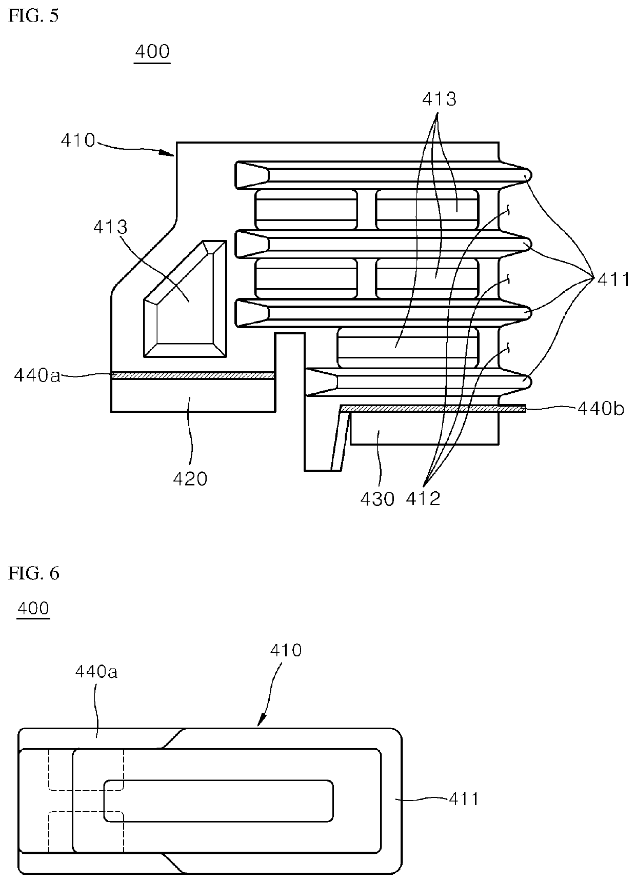 Coil spacer structure for molding transformer