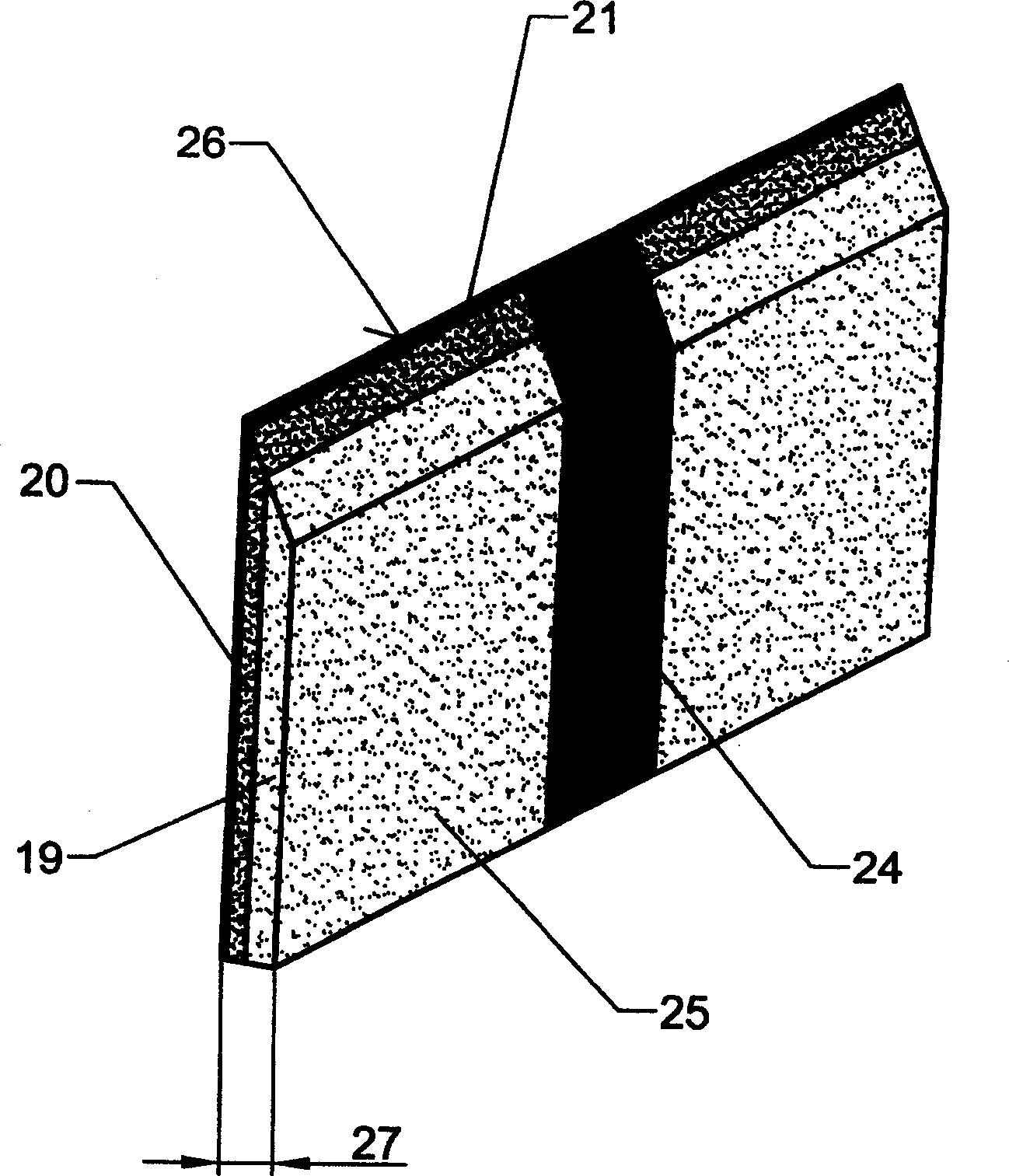 Transport and storage container for liquids and method for manufacturing an inner plastic container of the transport and storage container