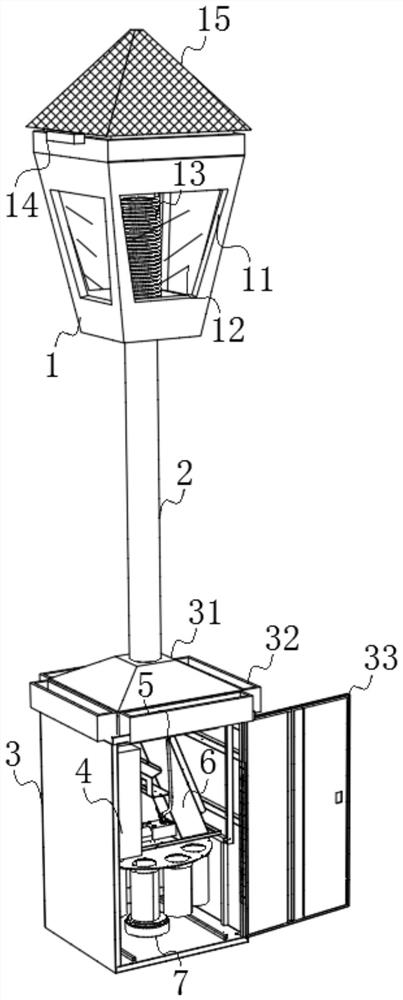 Flying insect pest catching device and method