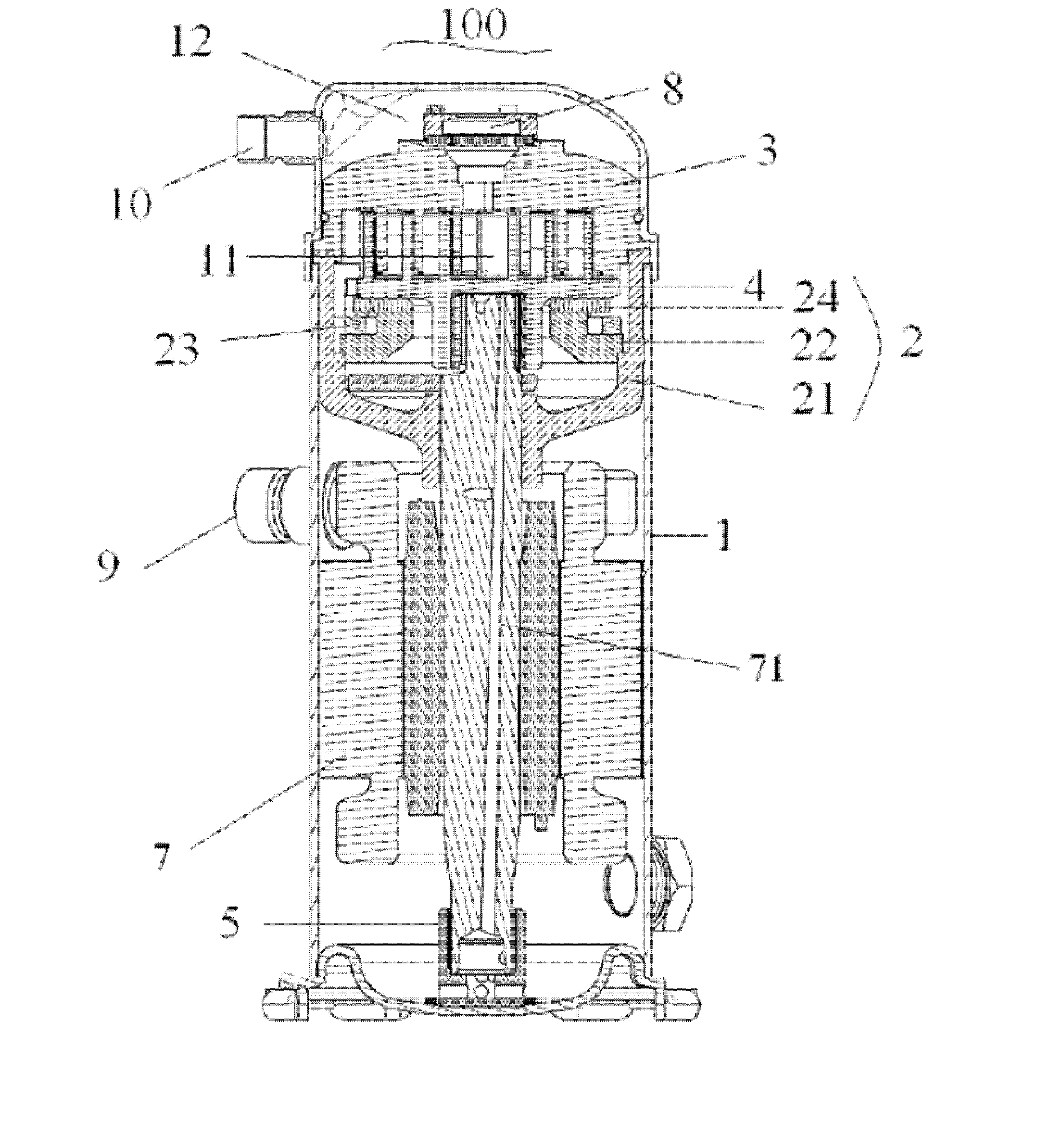 Stator, three-phase induction motor, and compressor