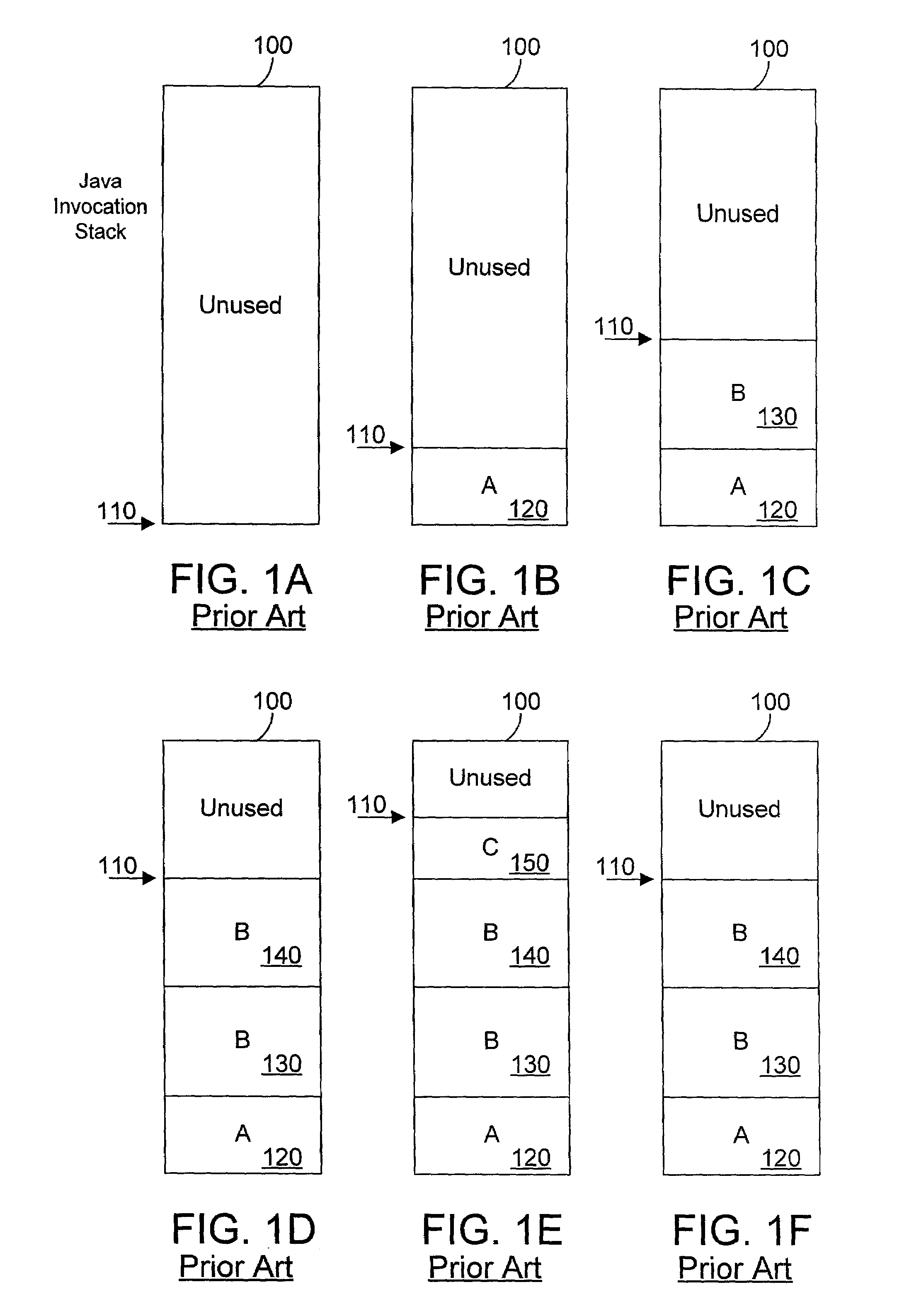Object oriented apparatus and method for allocating objects on an invocation stack in a dynamic compilation environment