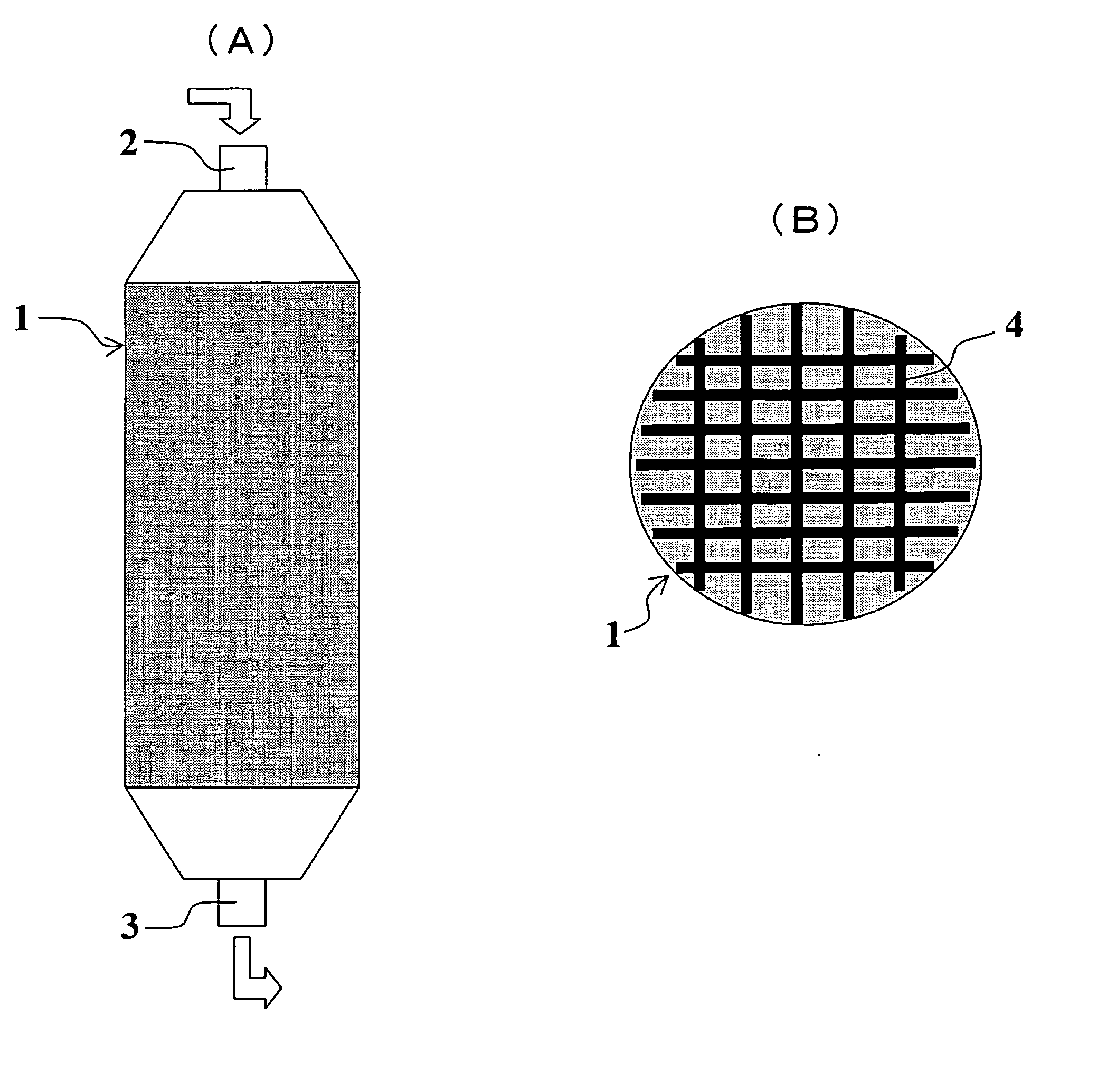 Medical Filter Material, and Extracorporeal Circulation Column and Blood Filter Utilizing the Filter Material