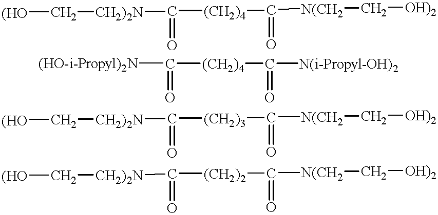 Process for the continuous preparation of hydroxyalkylamides