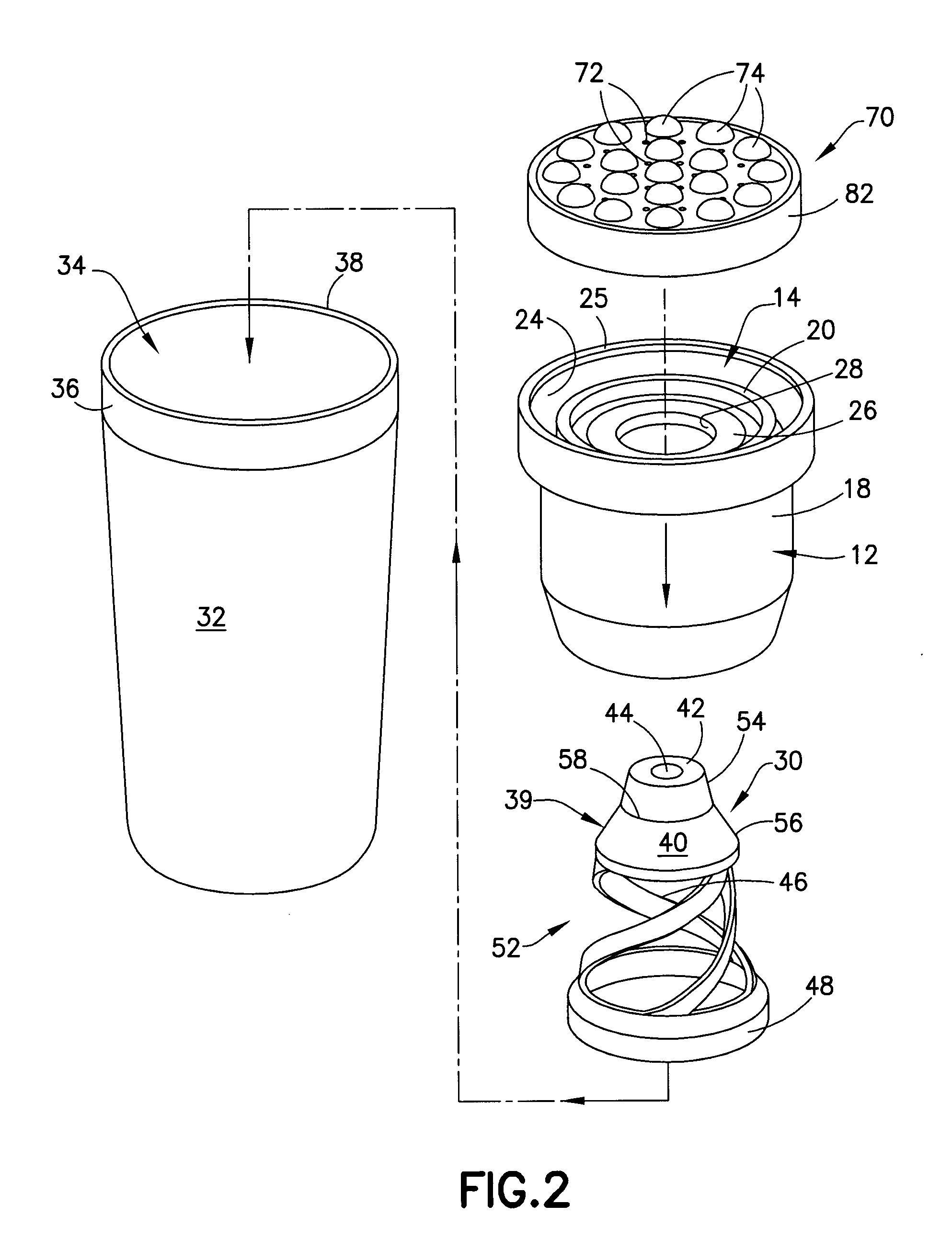 Leak-resistant liquid applicator