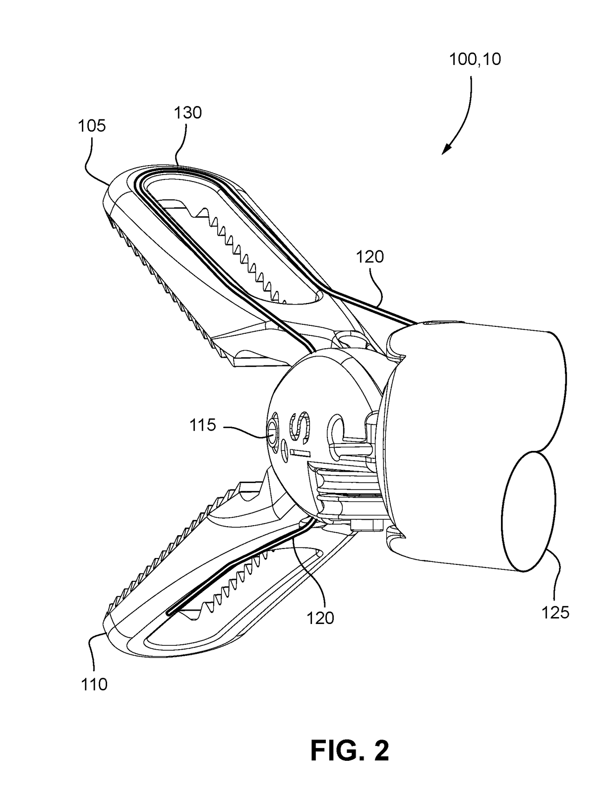 Fiber optic sensing of tool strain or tool angle