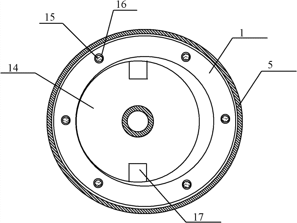 Scroll compressor with axial displacement regulation