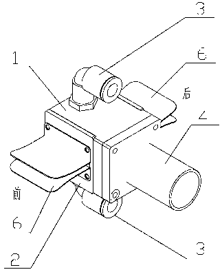 Pole piece edge burr cleaning nozzle and device with same
