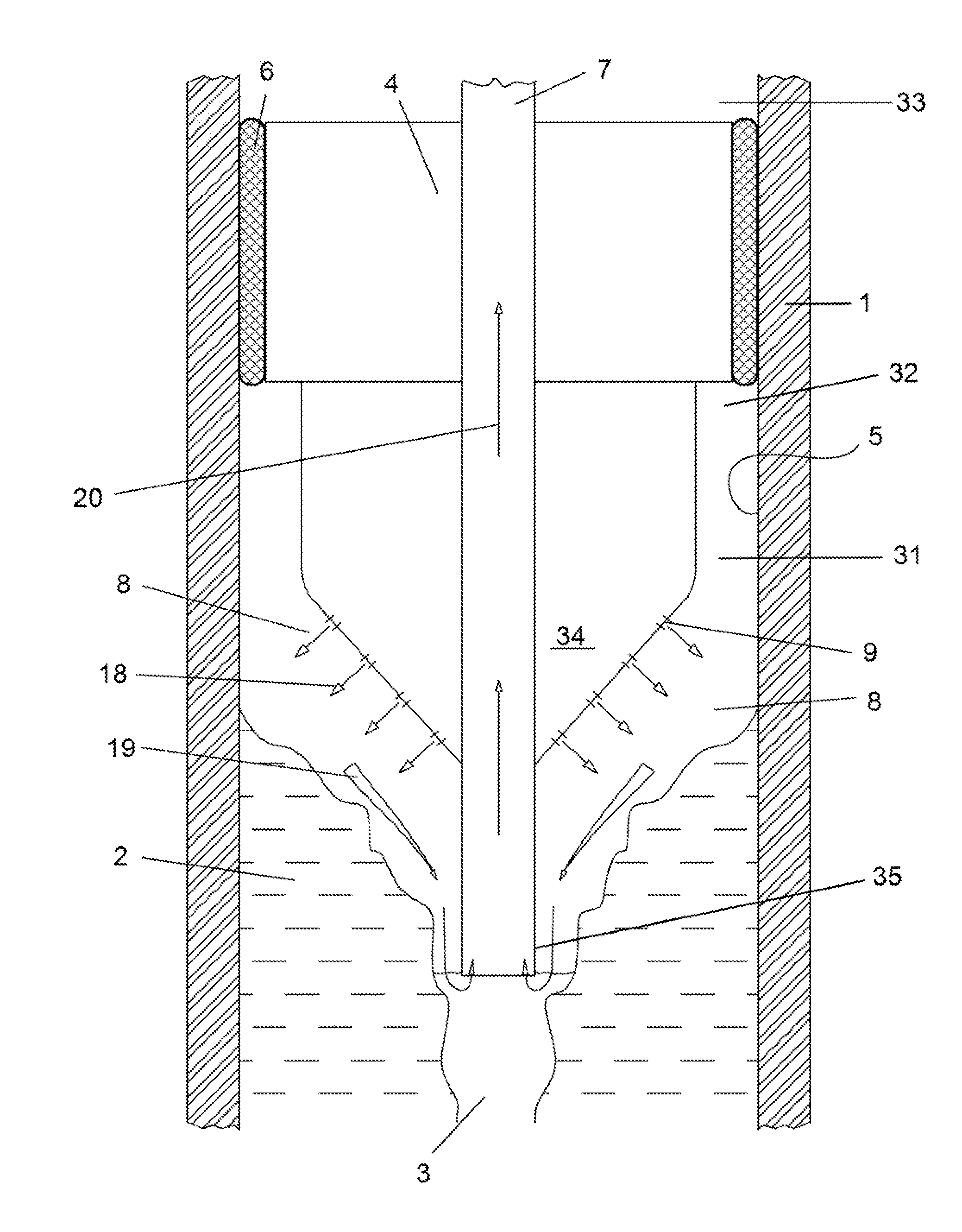 Apparatus for removal of alkaline earth metal salt scale and method