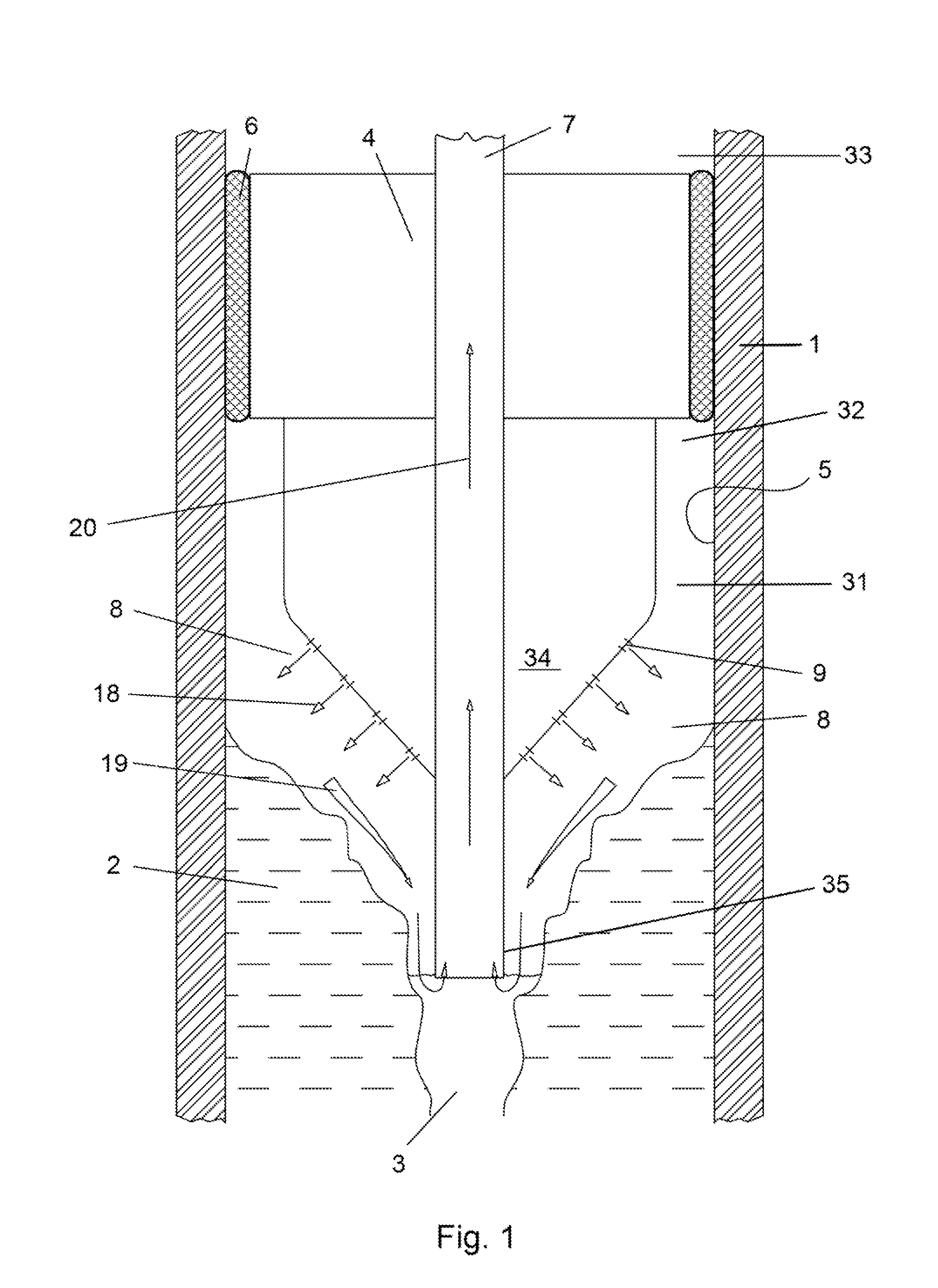 Apparatus for removal of alkaline earth metal salt scale and method