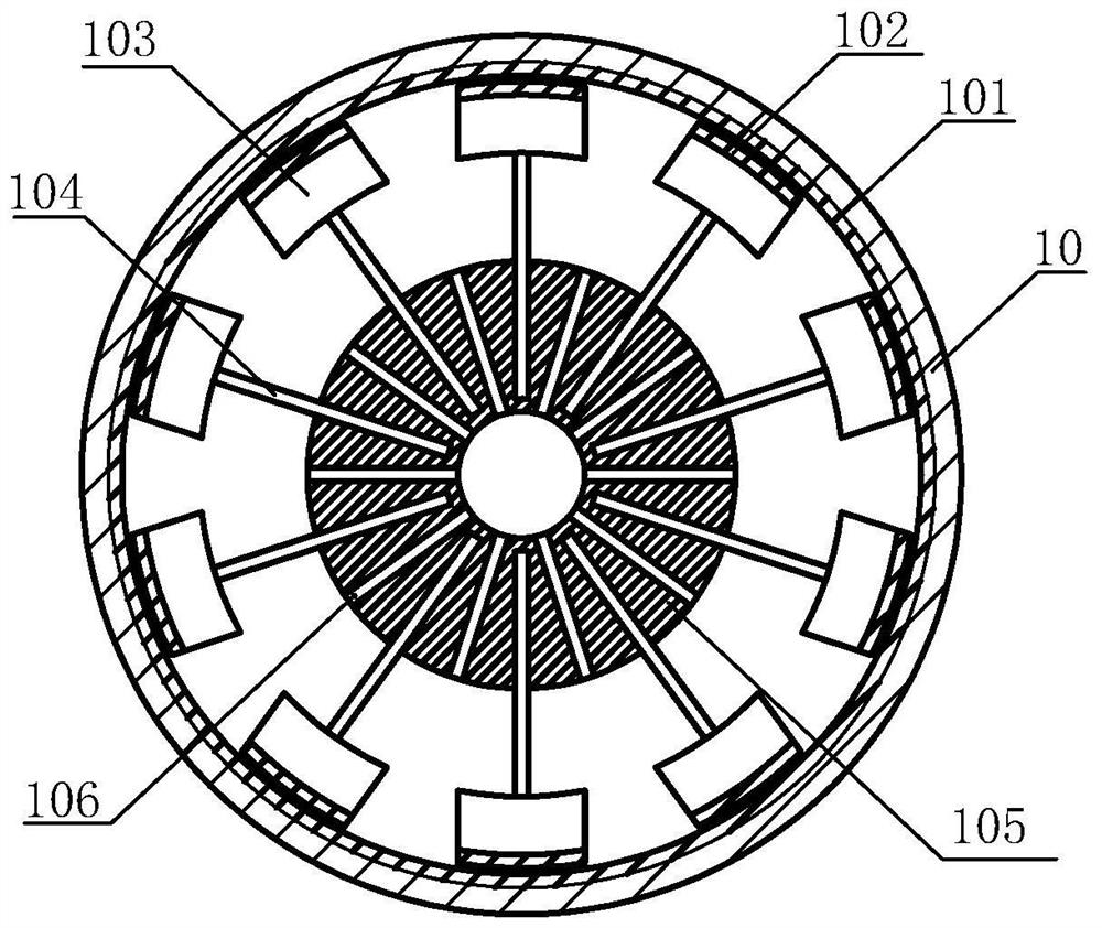 Rotating speed type damper