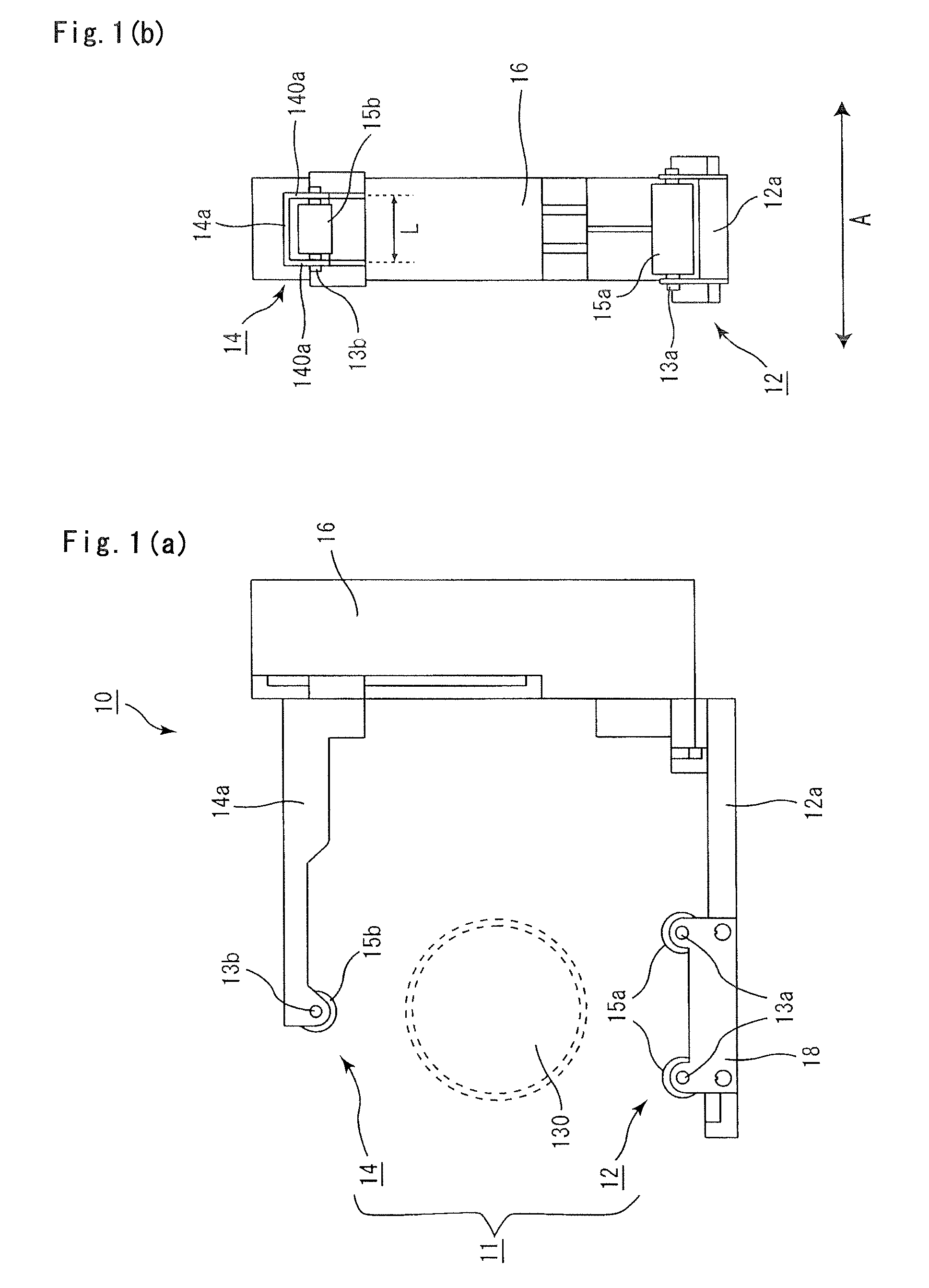 Holding apparatus and method for manufacturing honeycomb structure