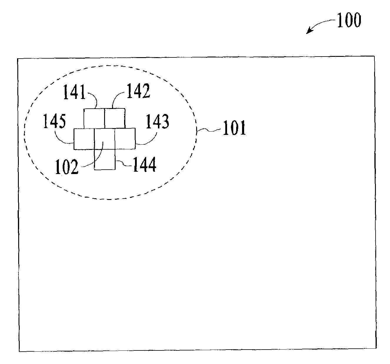 System and method for consolidating associated buttons into easily accessible groups