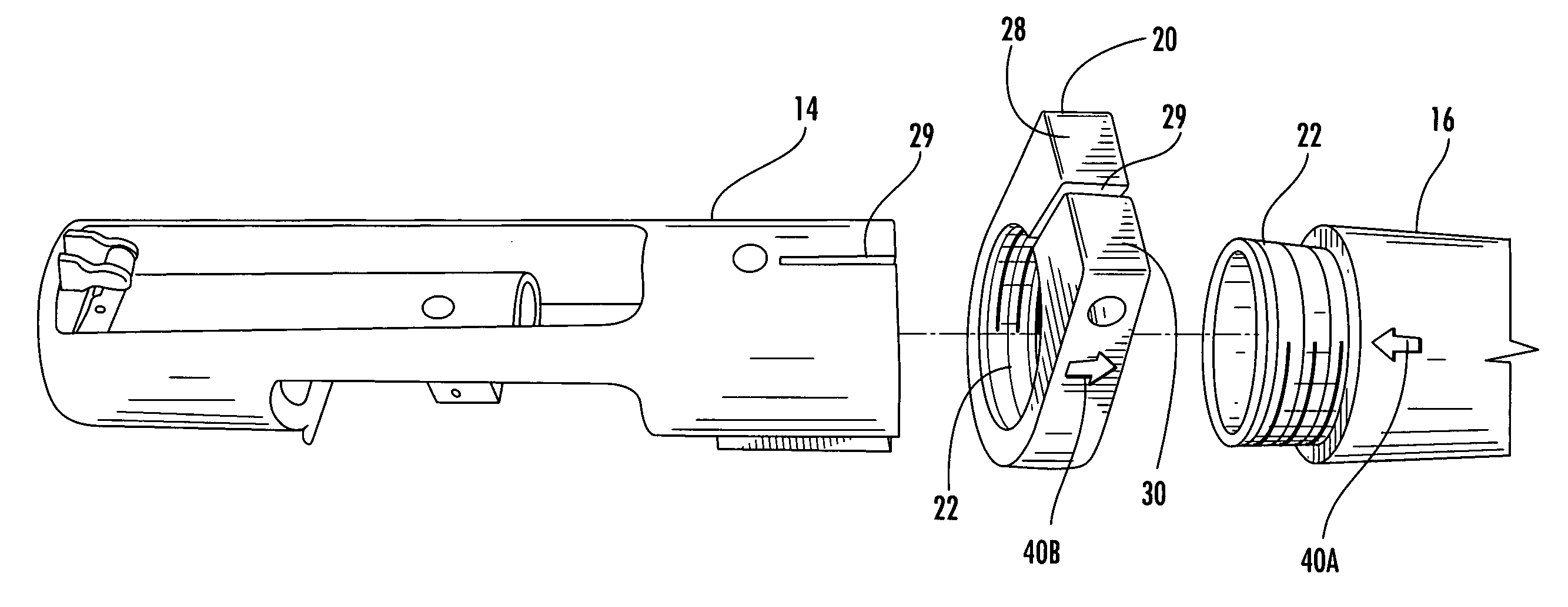 Interchangeable barrel system for rifles