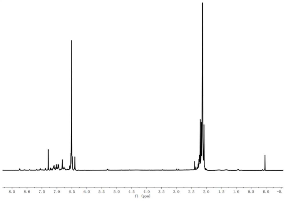 Low-molecular-weight functionalized star-shaped polyphenyl ether and preparation method thereof