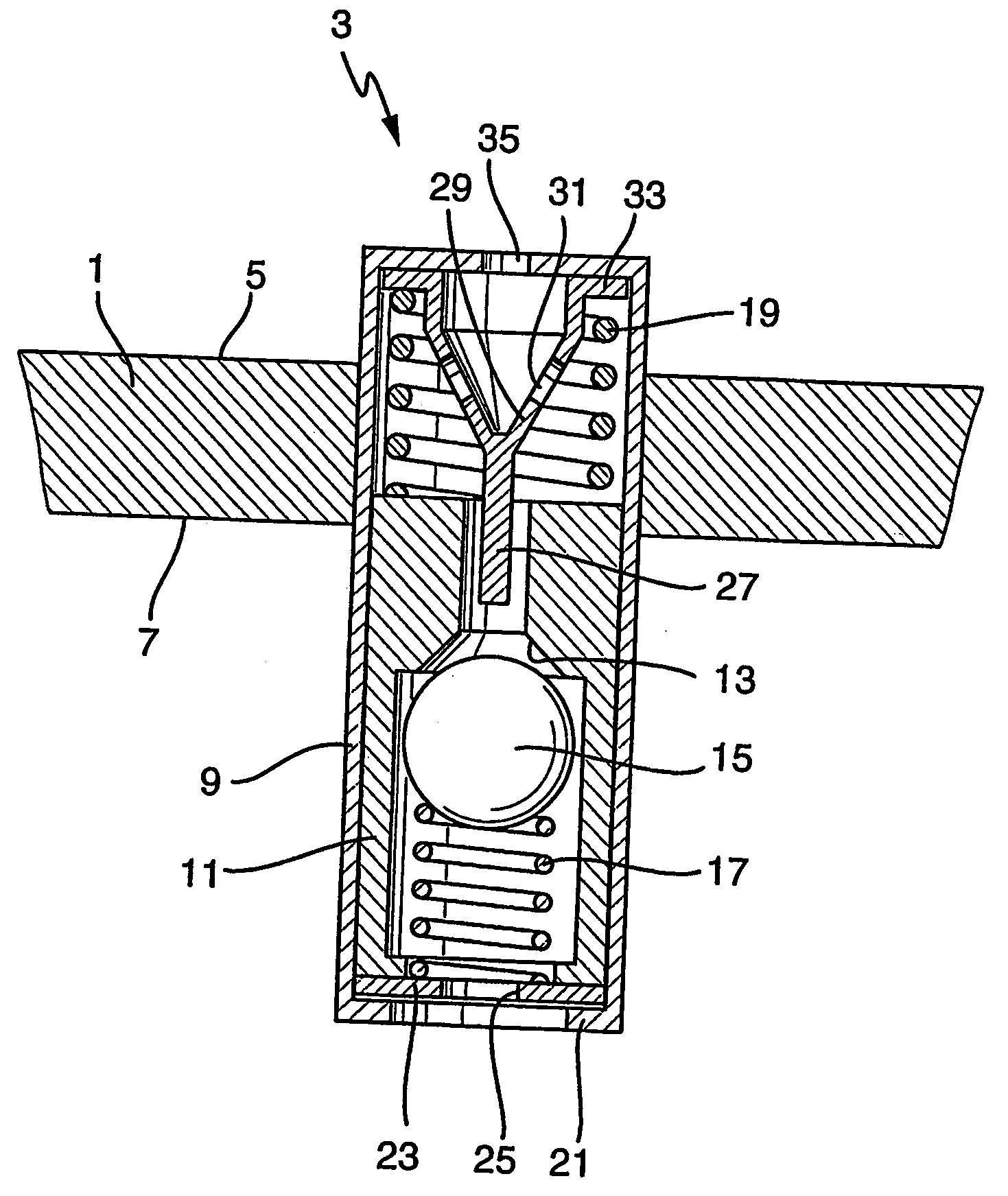 Hydraulic power steering system with charging valve and air cushion in the tank