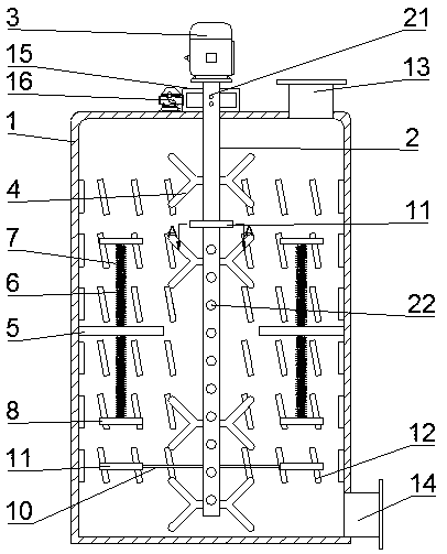 Breather tube for tourist toilet sewage purifying