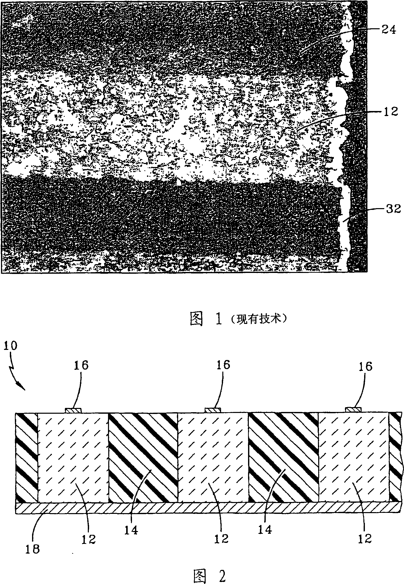 Method for plating piezoelectric composite