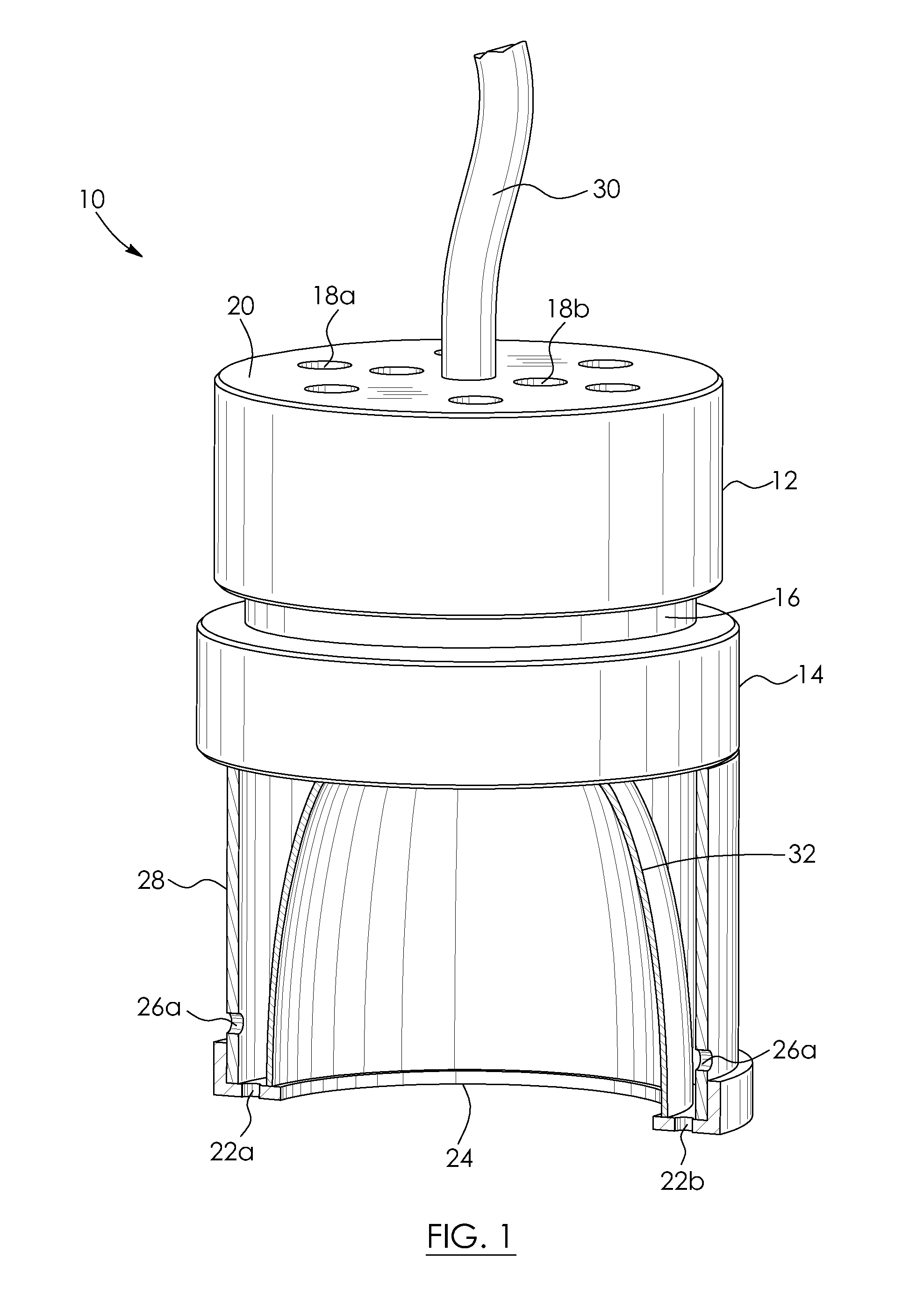 Light-emitting diode fixture with an improved thermal control system