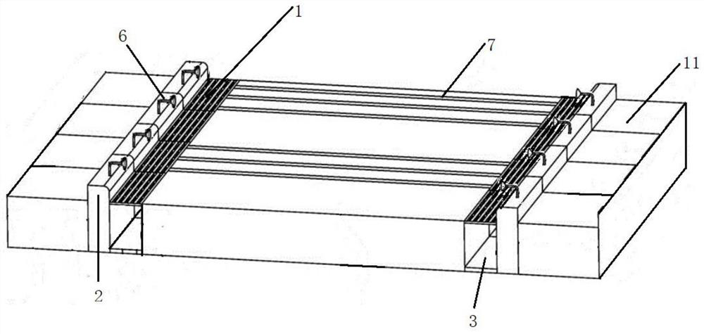 Environment-friendly road and bridge structure and construction technology thereof