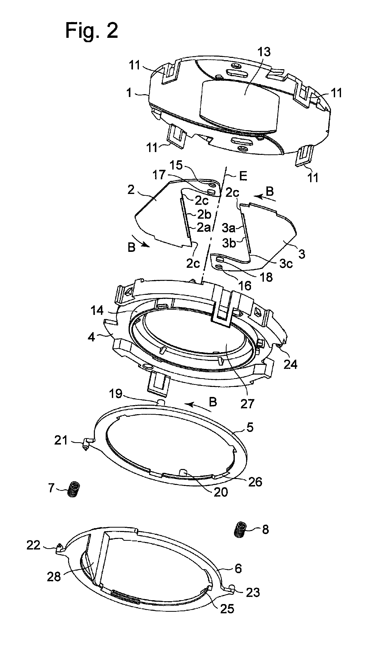 Barrier unit