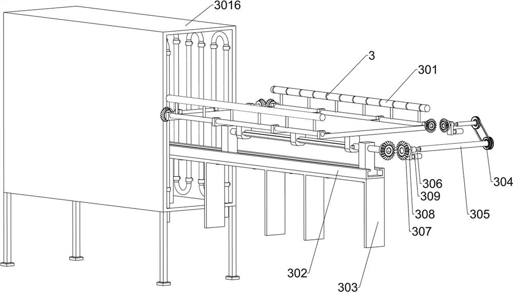 Device for preparing impregnated paper of decorative plate with imitation metal surface