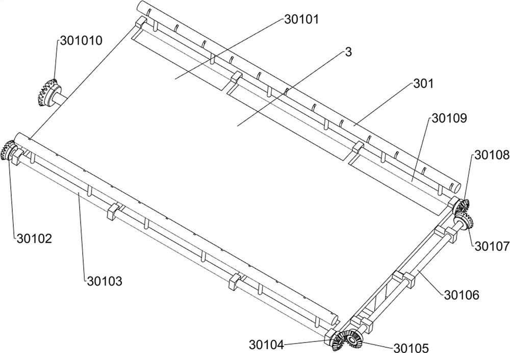 Device for preparing impregnated paper of decorative plate with imitation metal surface