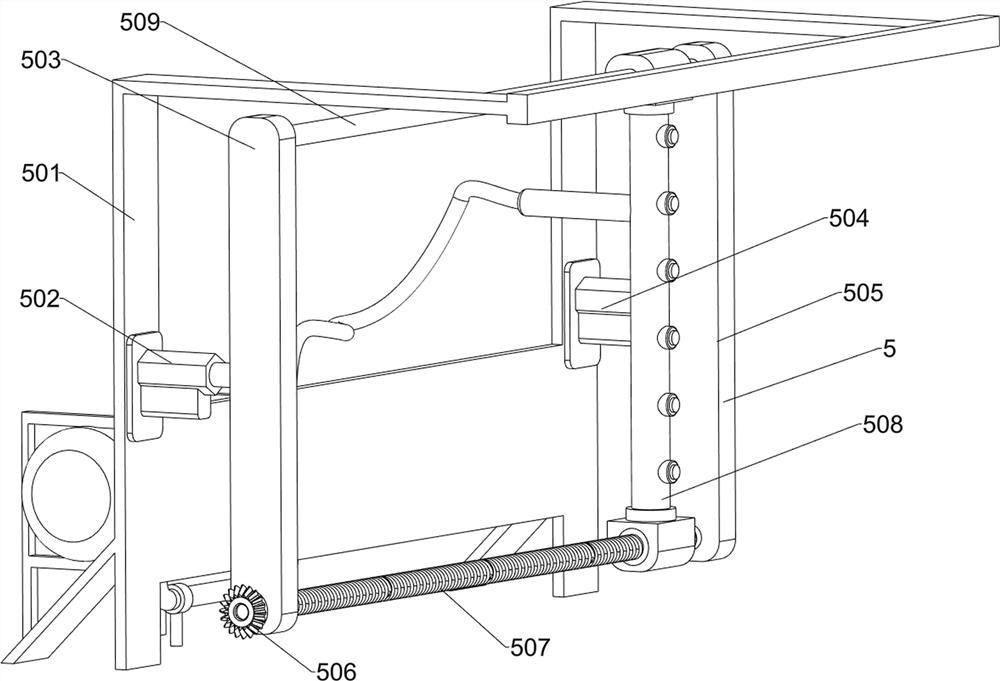 Device for preparing impregnated paper of decorative plate with imitation metal surface