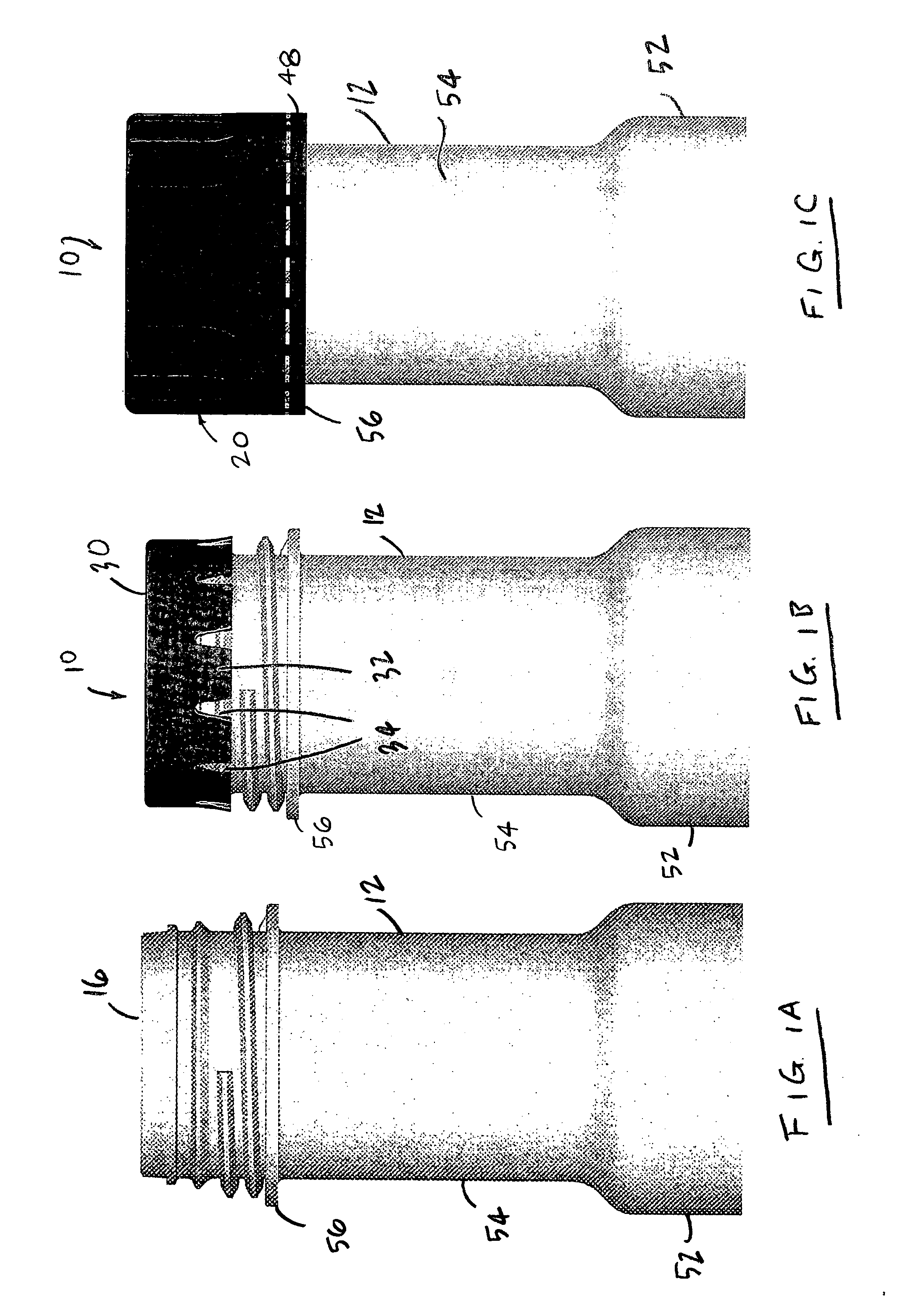 Container closure with overlying needle penetrable and thermally resealable portion and underlying portion compatible with fat containing liquid product, and related method