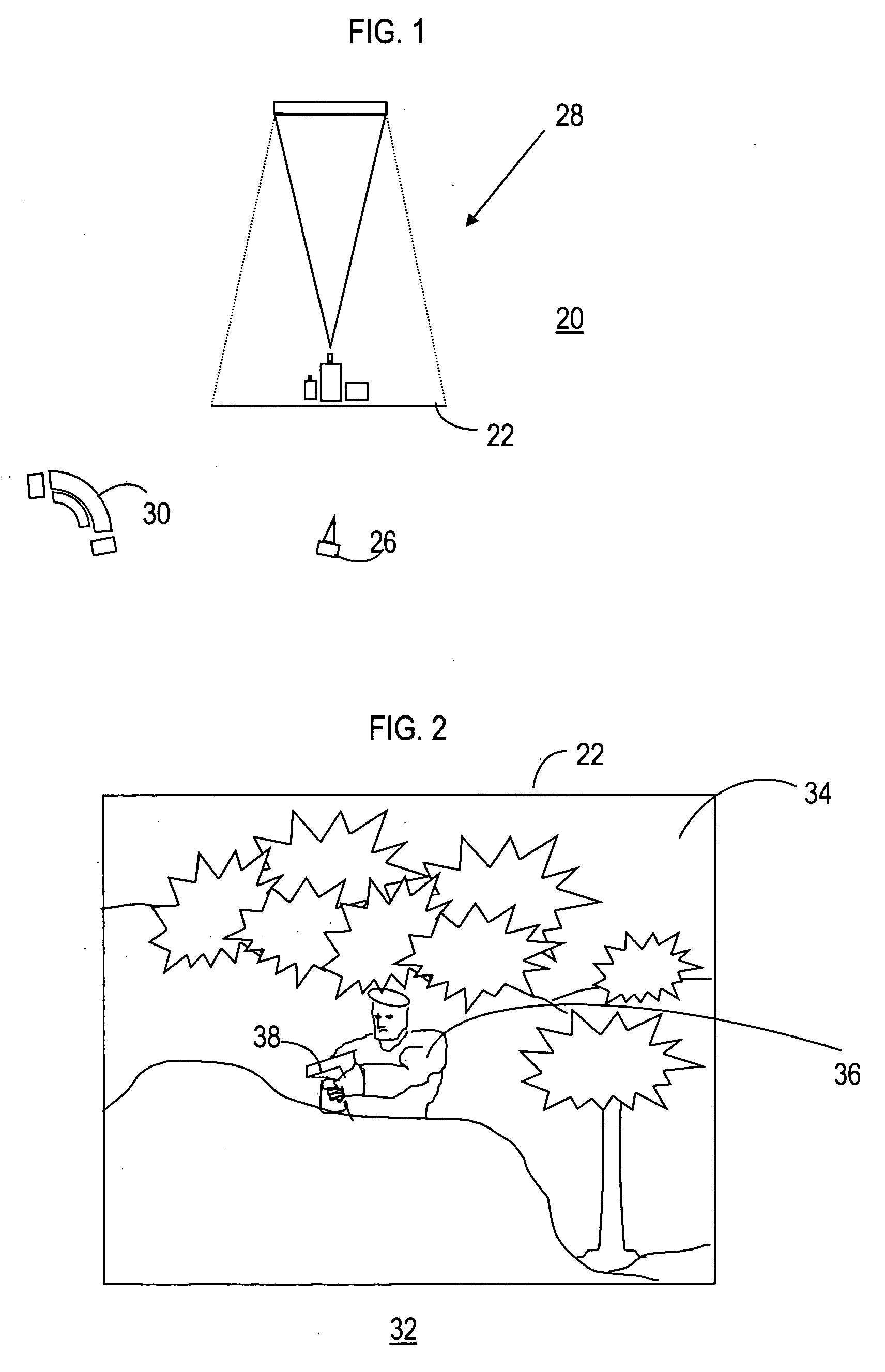 Threat fire simulation system