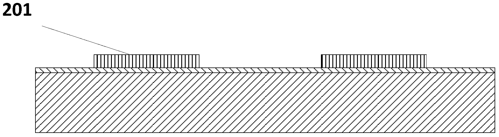 Method for preventing lateral undercutting of micro-convex points in manufacturing process of micro-convex points