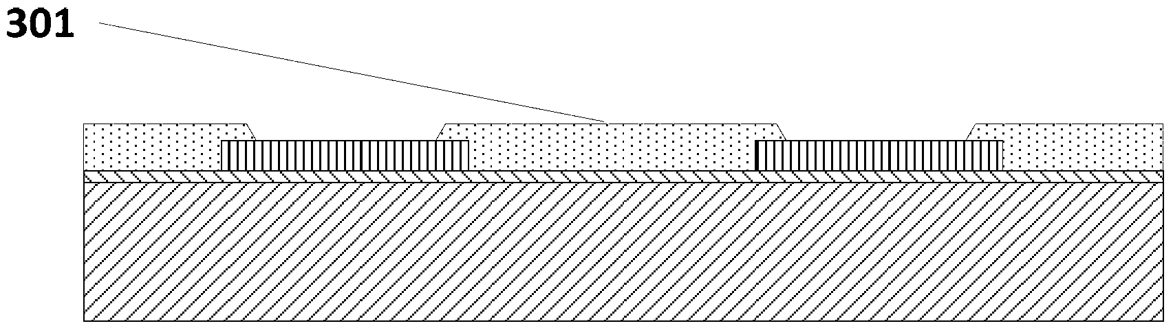 Method for preventing lateral undercutting of micro-convex points in manufacturing process of micro-convex points