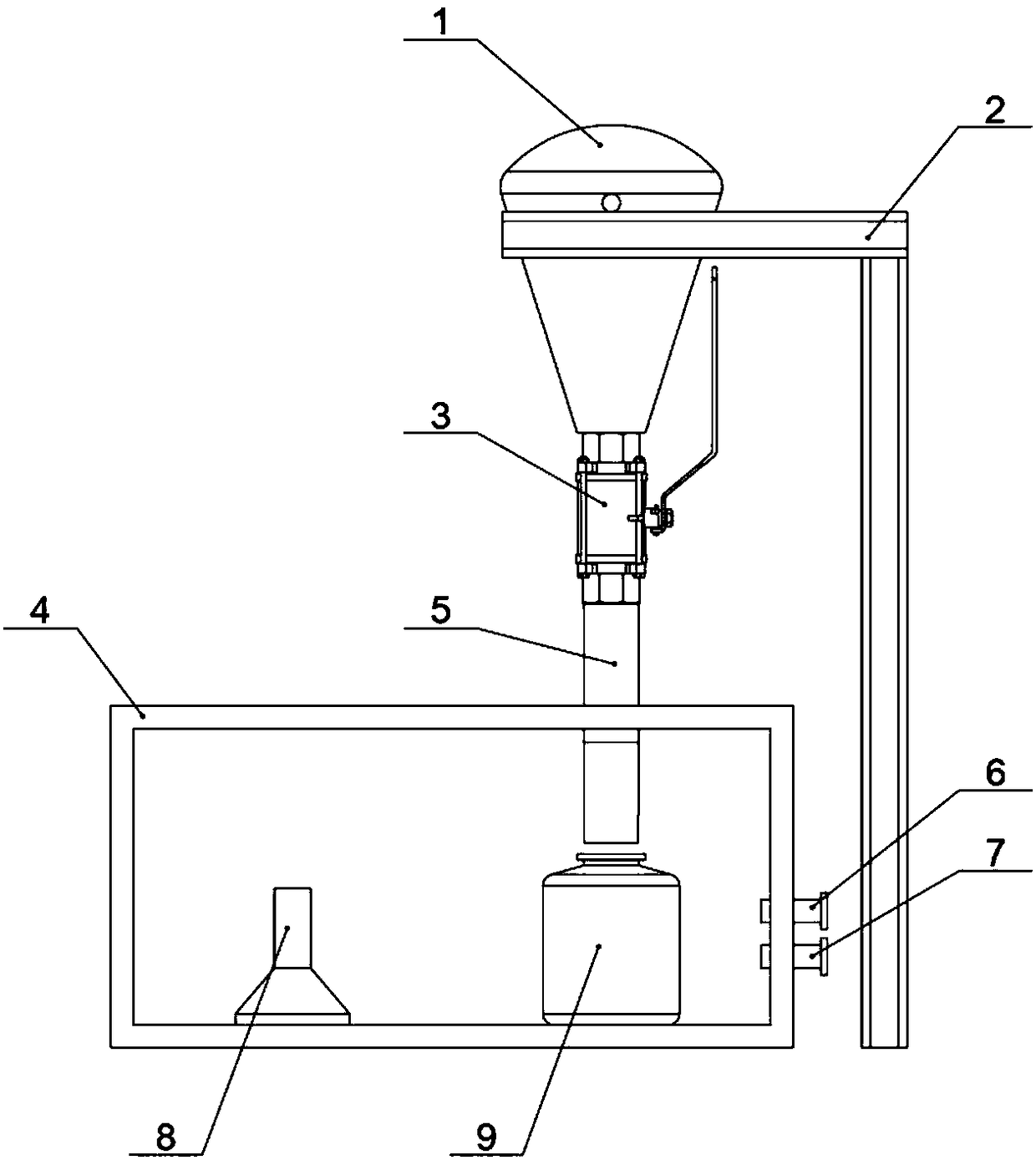 Packaging device for reactive metal powder for 3D printing