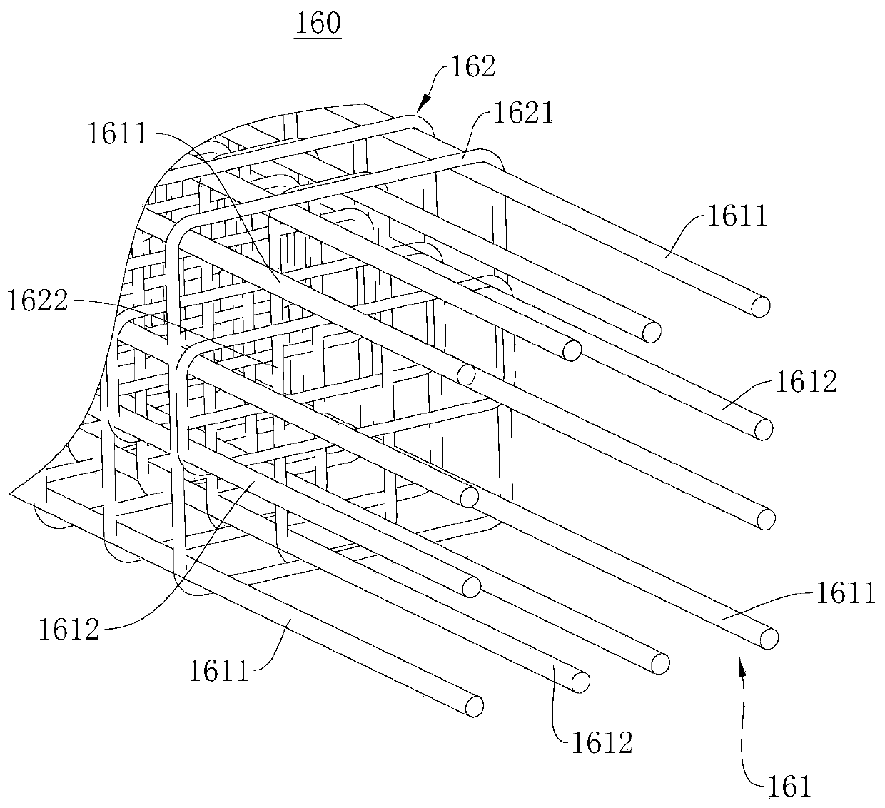Cylindrical reinforcement cage production method and production system