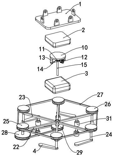 Photosynthesis system applied to agricultural greenhouse planting