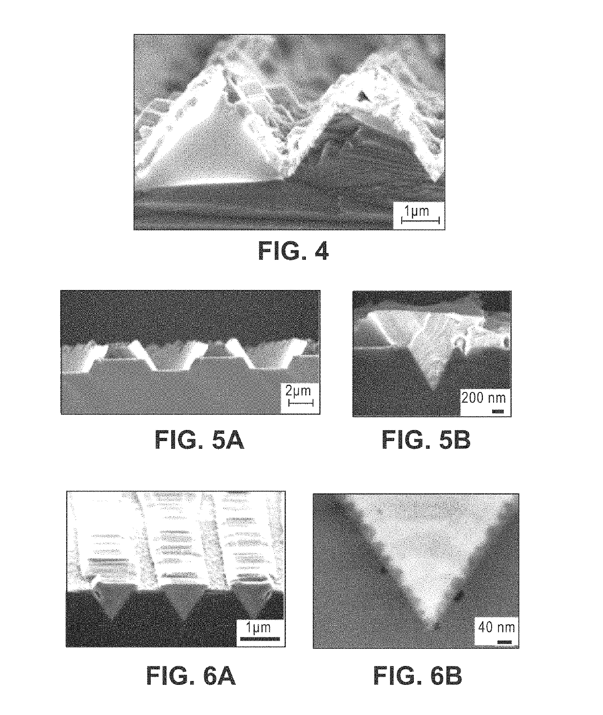 Growth of cubic crystalline phase structure on silicon substrates and devices comprising the cubic crystalline phase structure