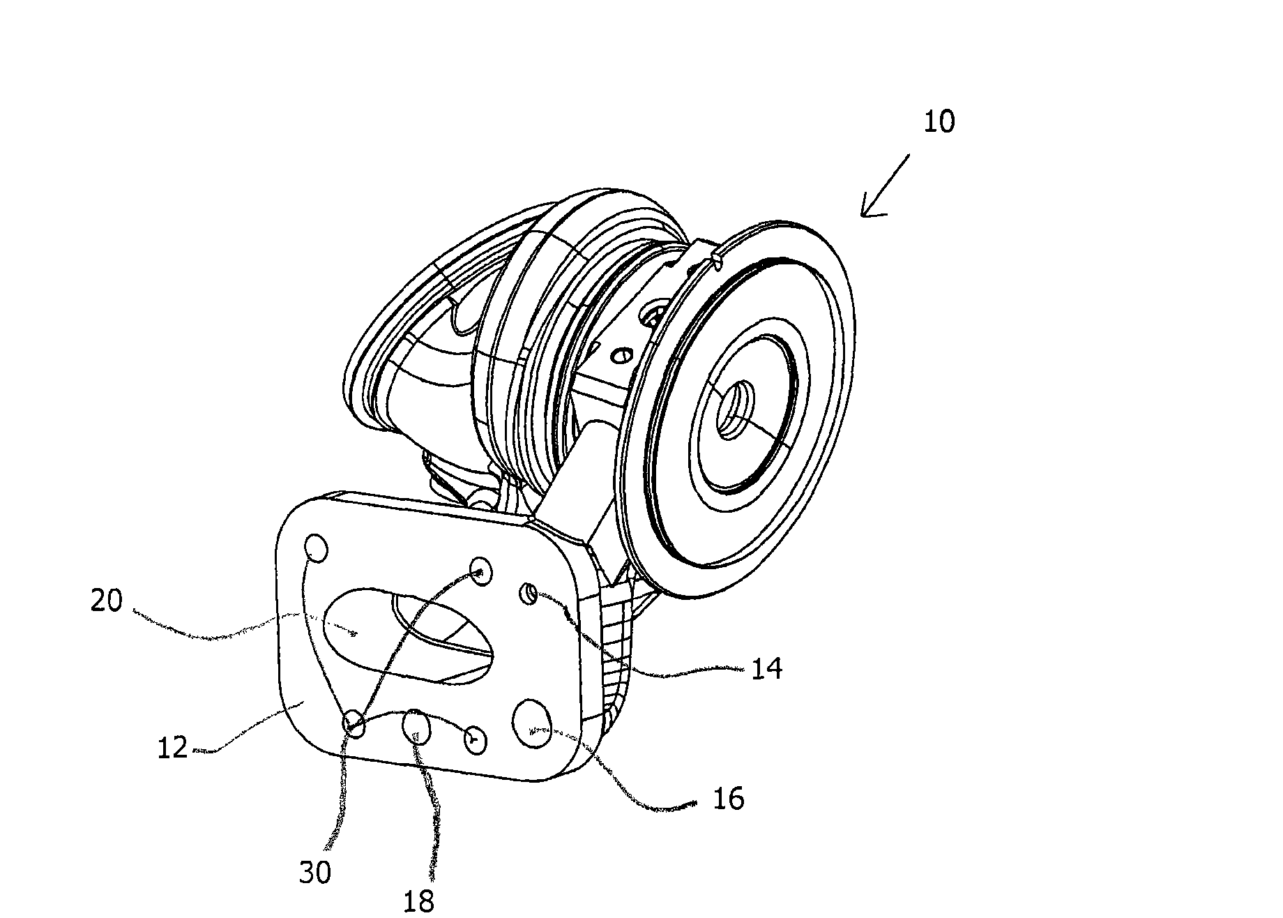Turbocharger and cylinder head