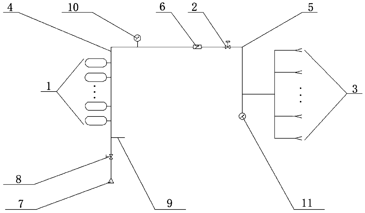 Propellant bottoming energy supply system for spaceflight carrier, and carrier rocket