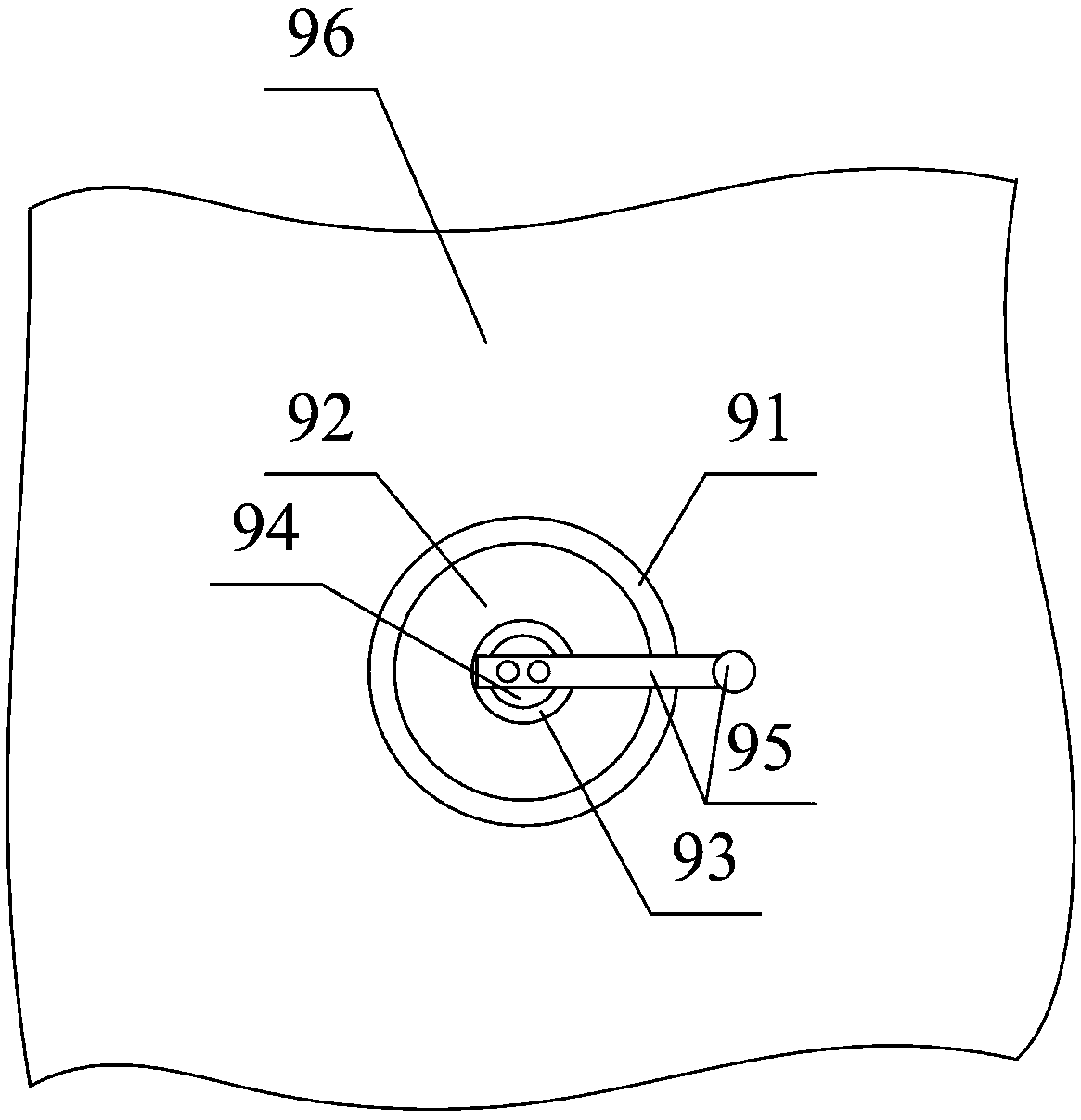 Adjustable dustproof protection device for electromechanical equipment