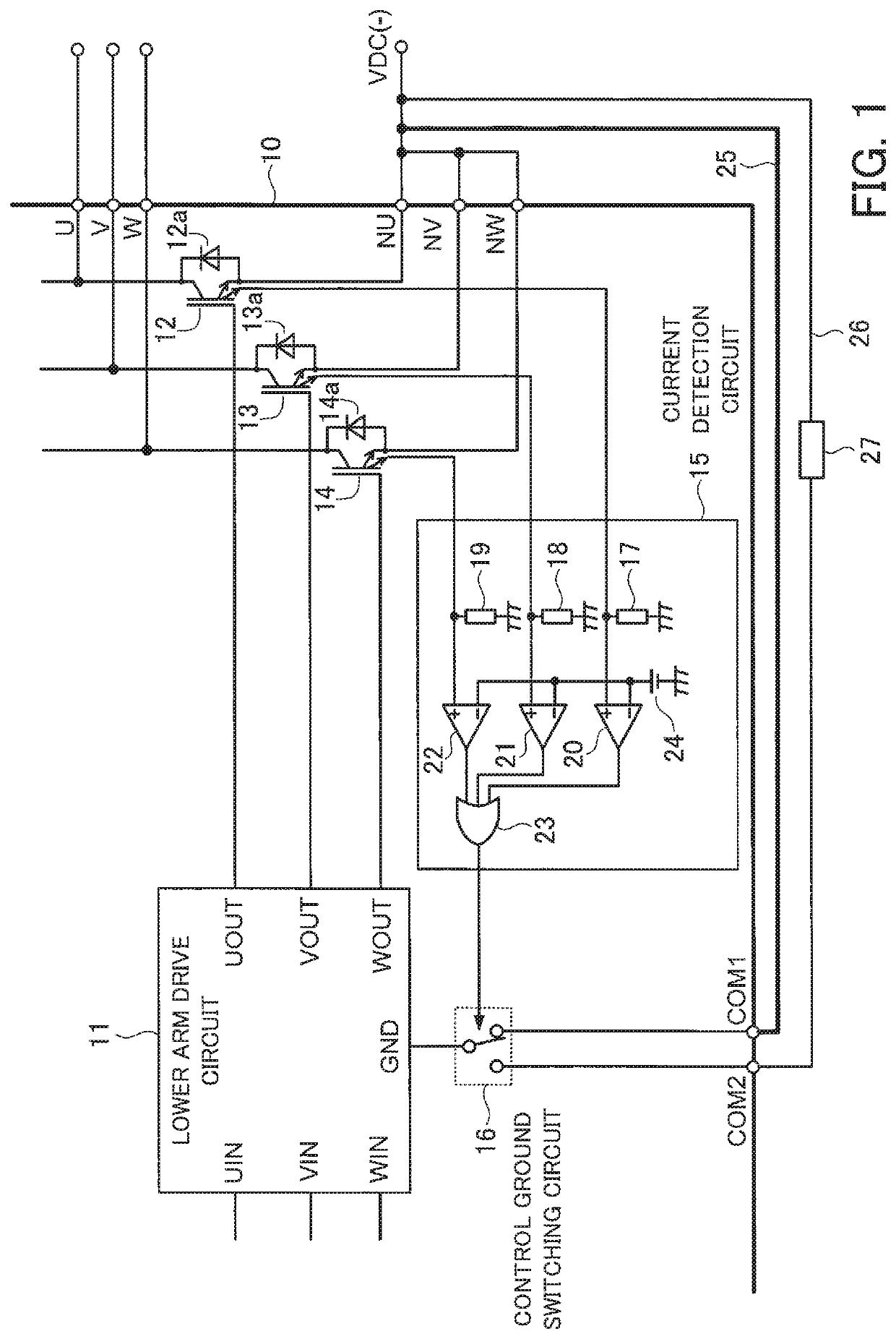 Power module with built-in drive circuit