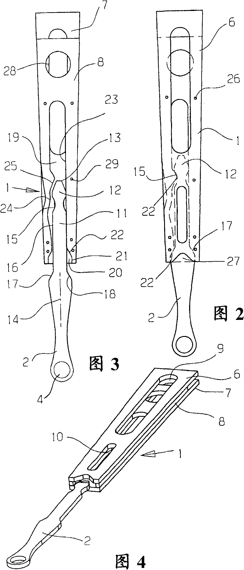 Guide needle holder and guide needle device